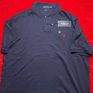 Polo by Ralph Lauren Custom Fit Navy Polo Shirt XXL